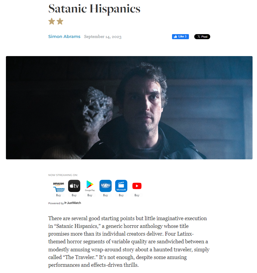 Satanic Hispanics Review